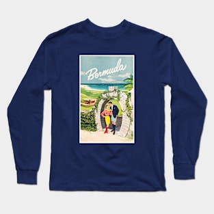 Bermuda moongate Long Sleeve T-Shirt